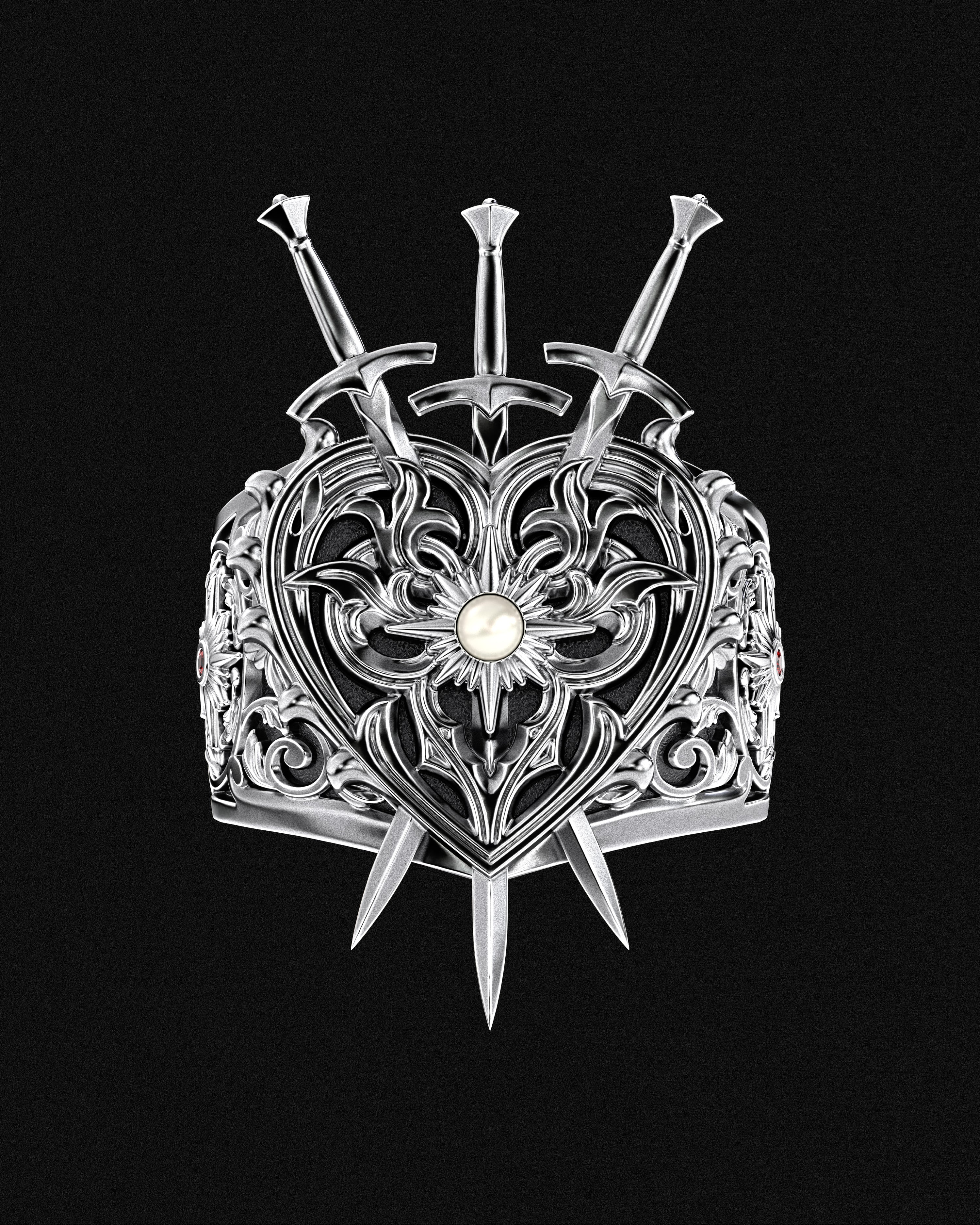 3 of Swords Ring Umbra