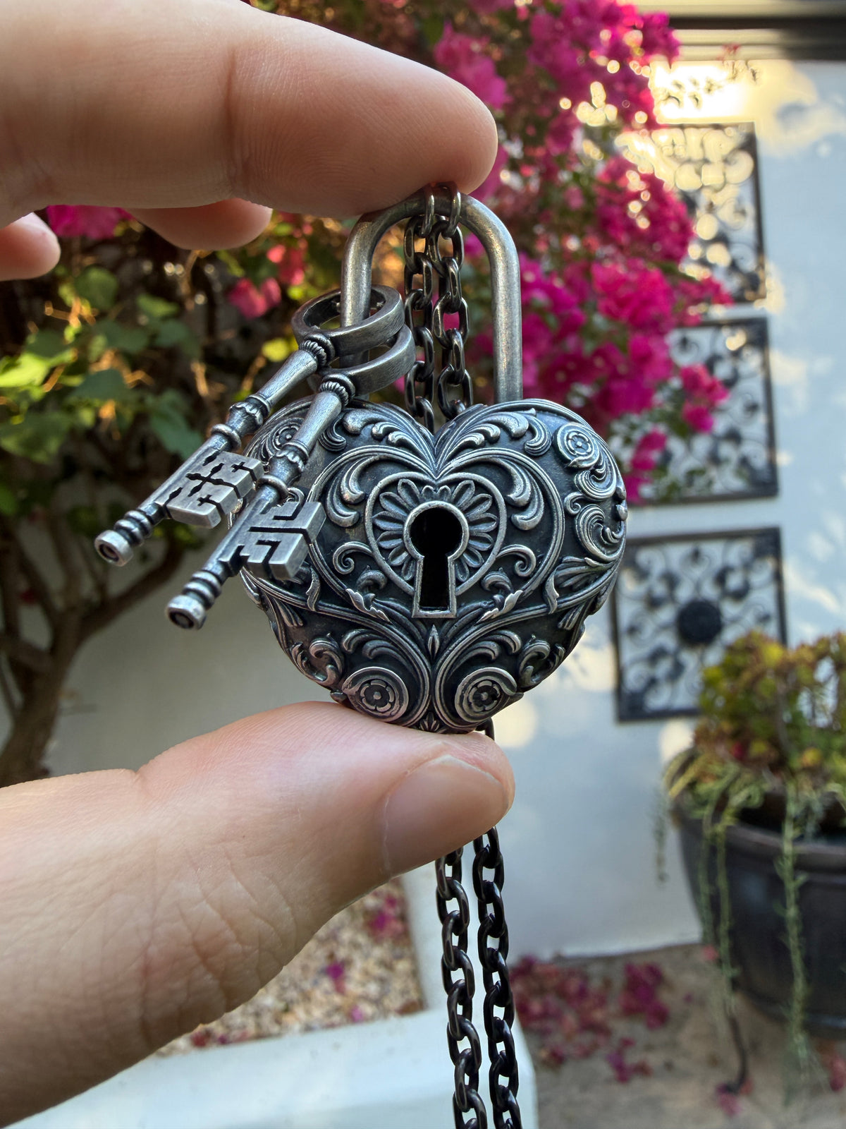 Love Lock Pendant