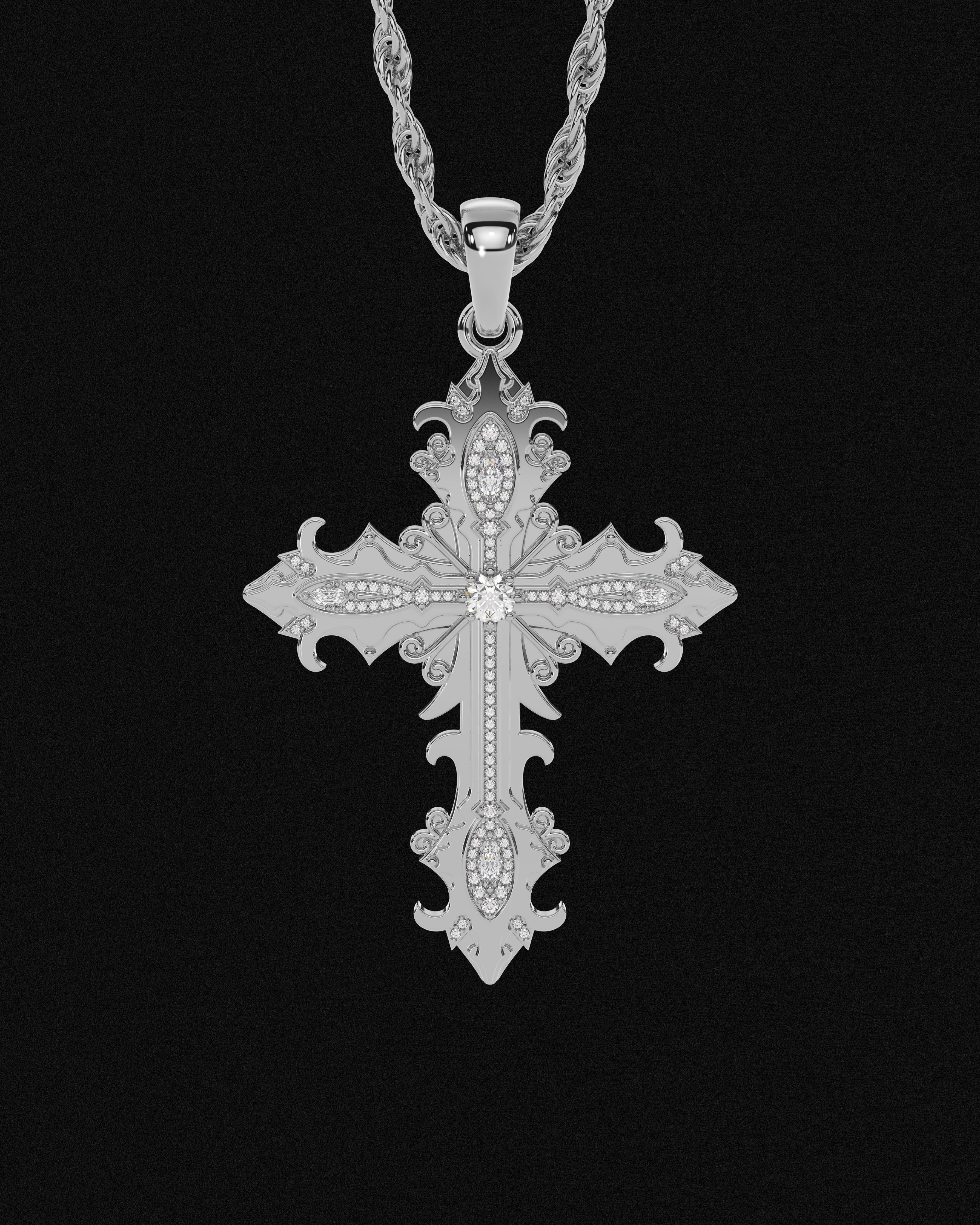 Crossed Faith Pendant Aurora | Zero Heroes®
