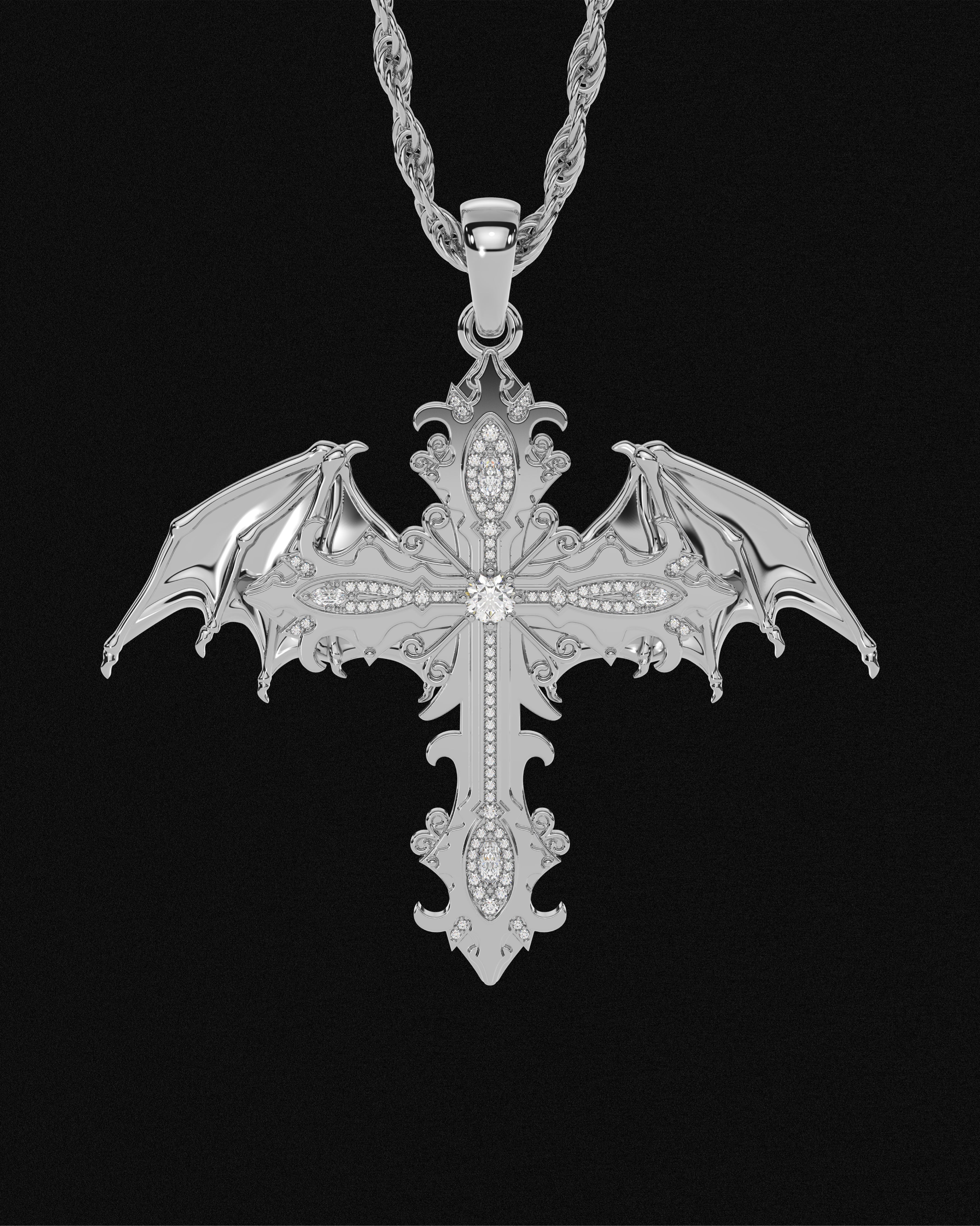 Crossed Faith Pendant Aurora | Zero Heroes®