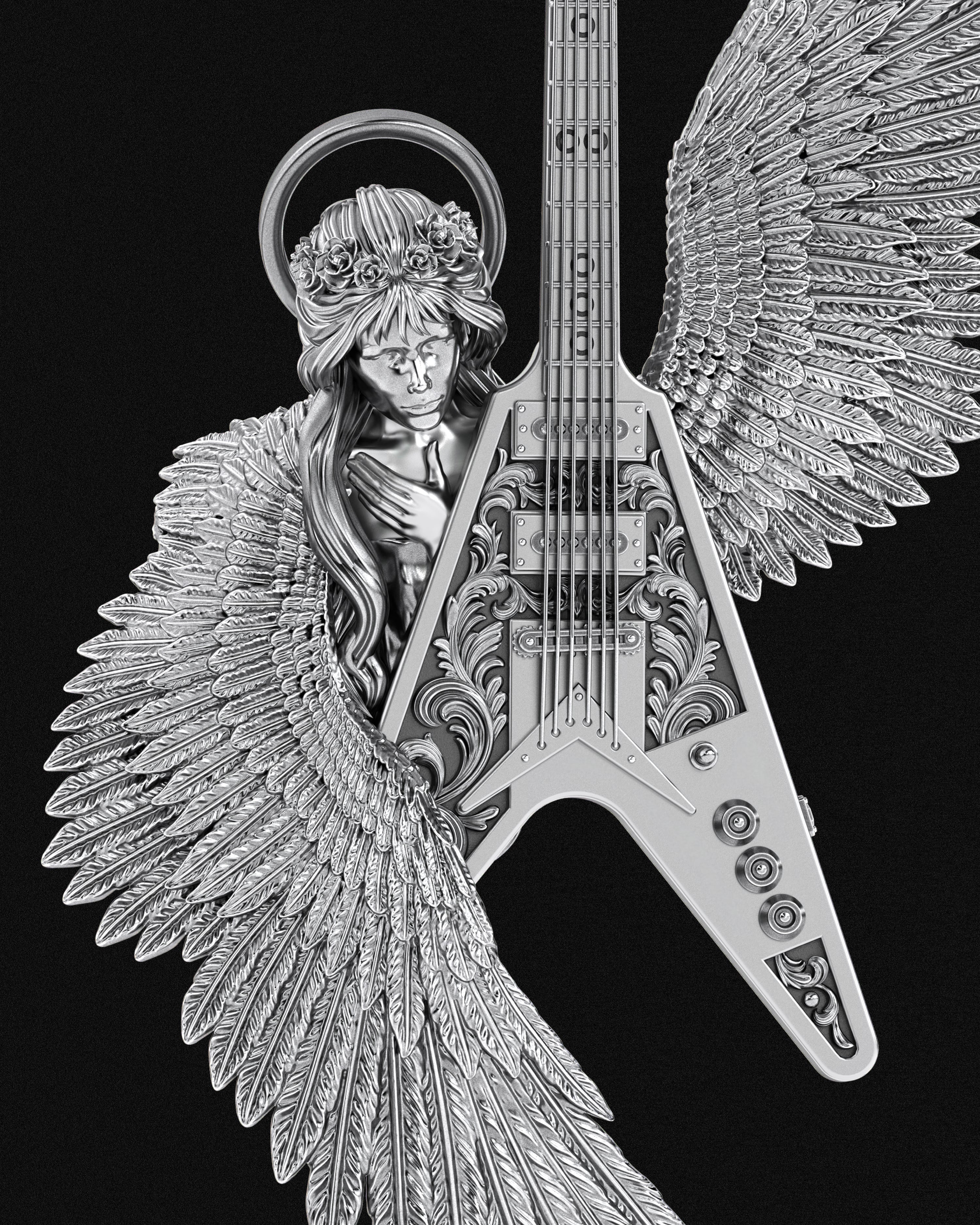 Angel's Melody Pendant