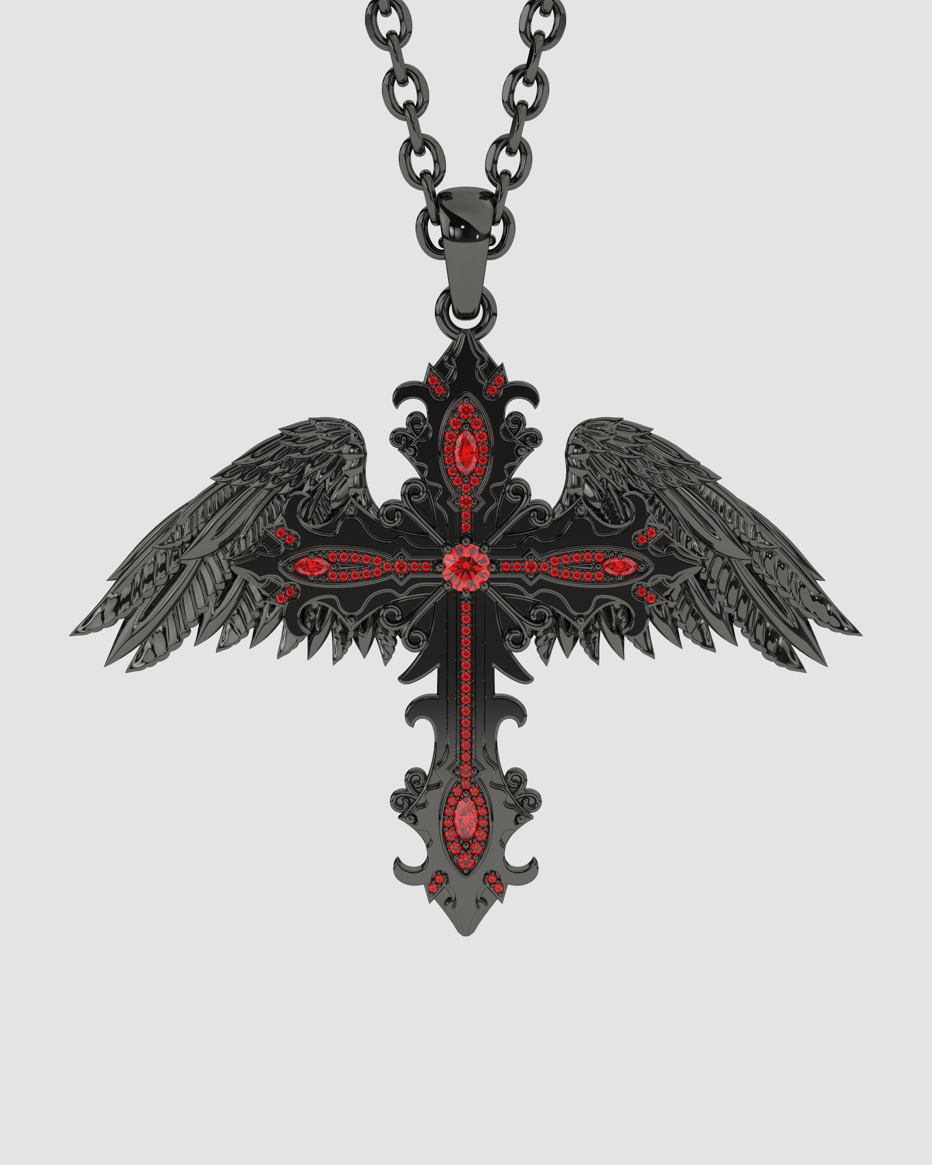 Crossed Faith Pendant Alucard