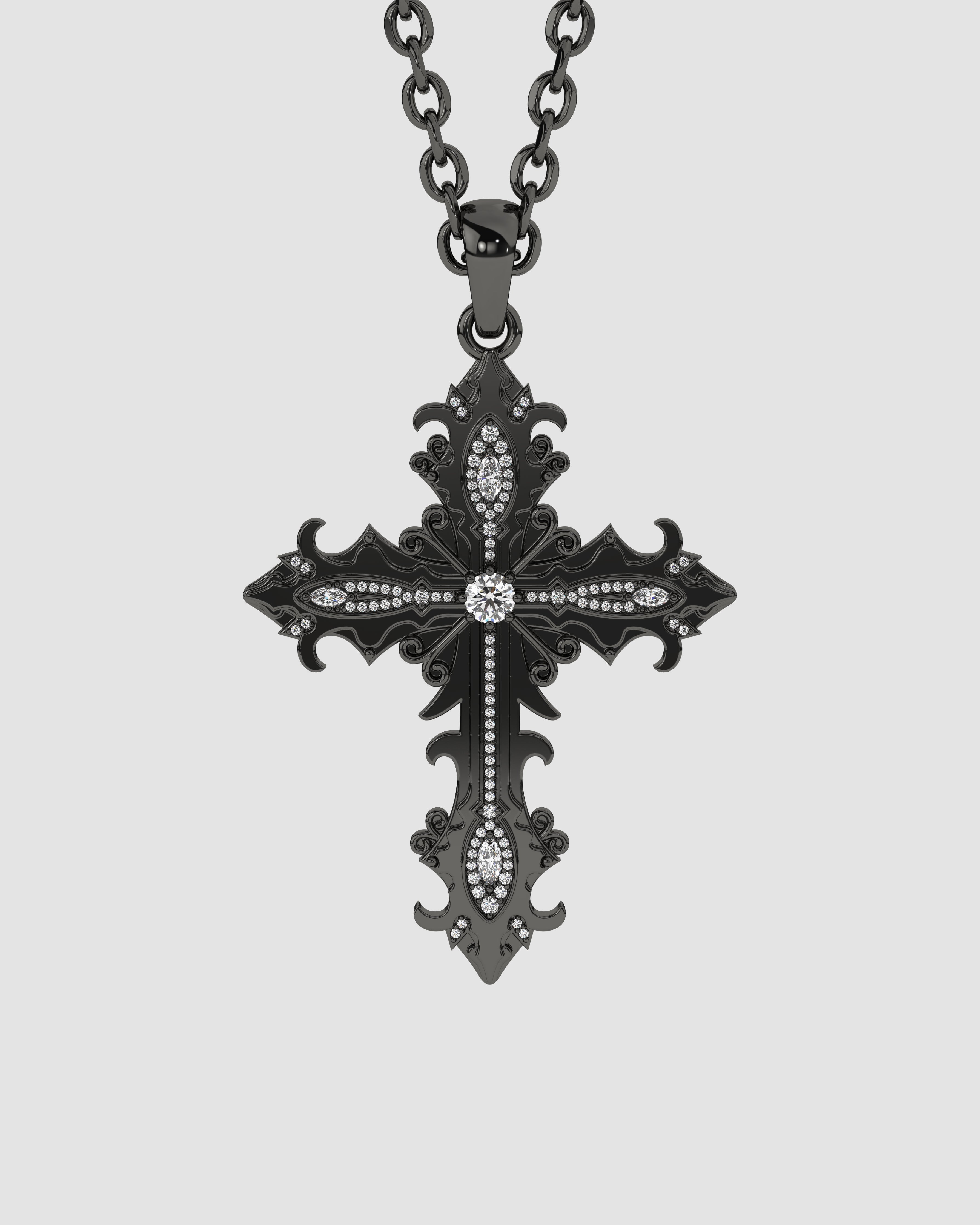 eimyistoire♡K10 crossed necklace EIMY ISTOIRE エイミー