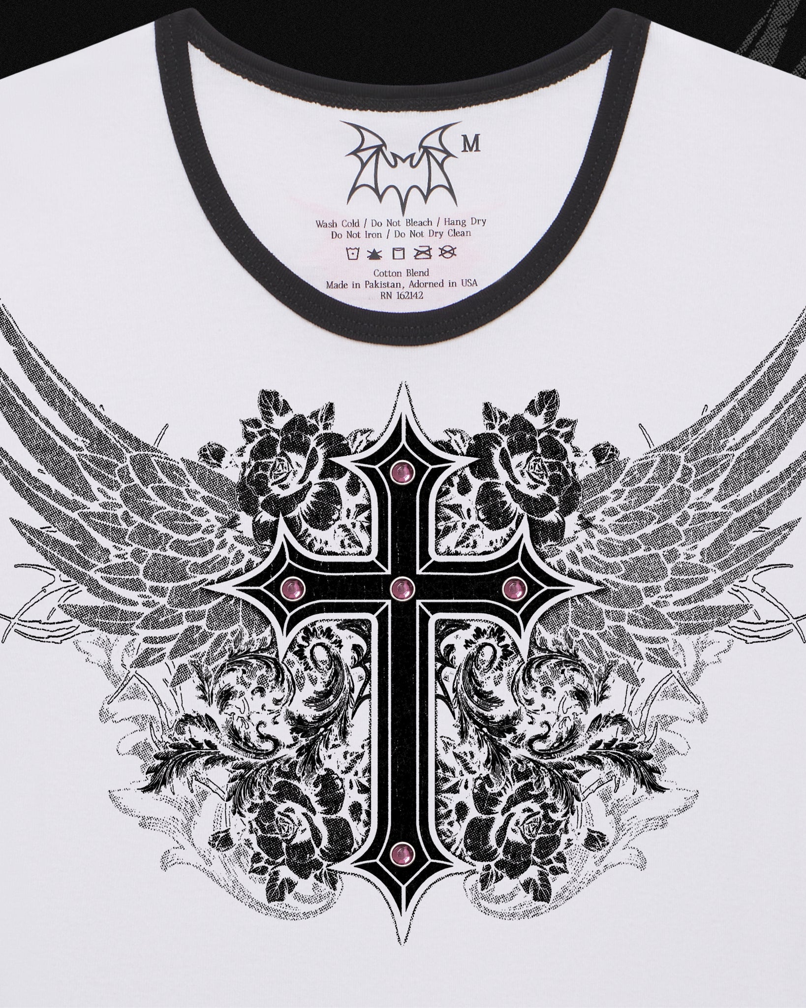 Angelic Cross Rib Tee