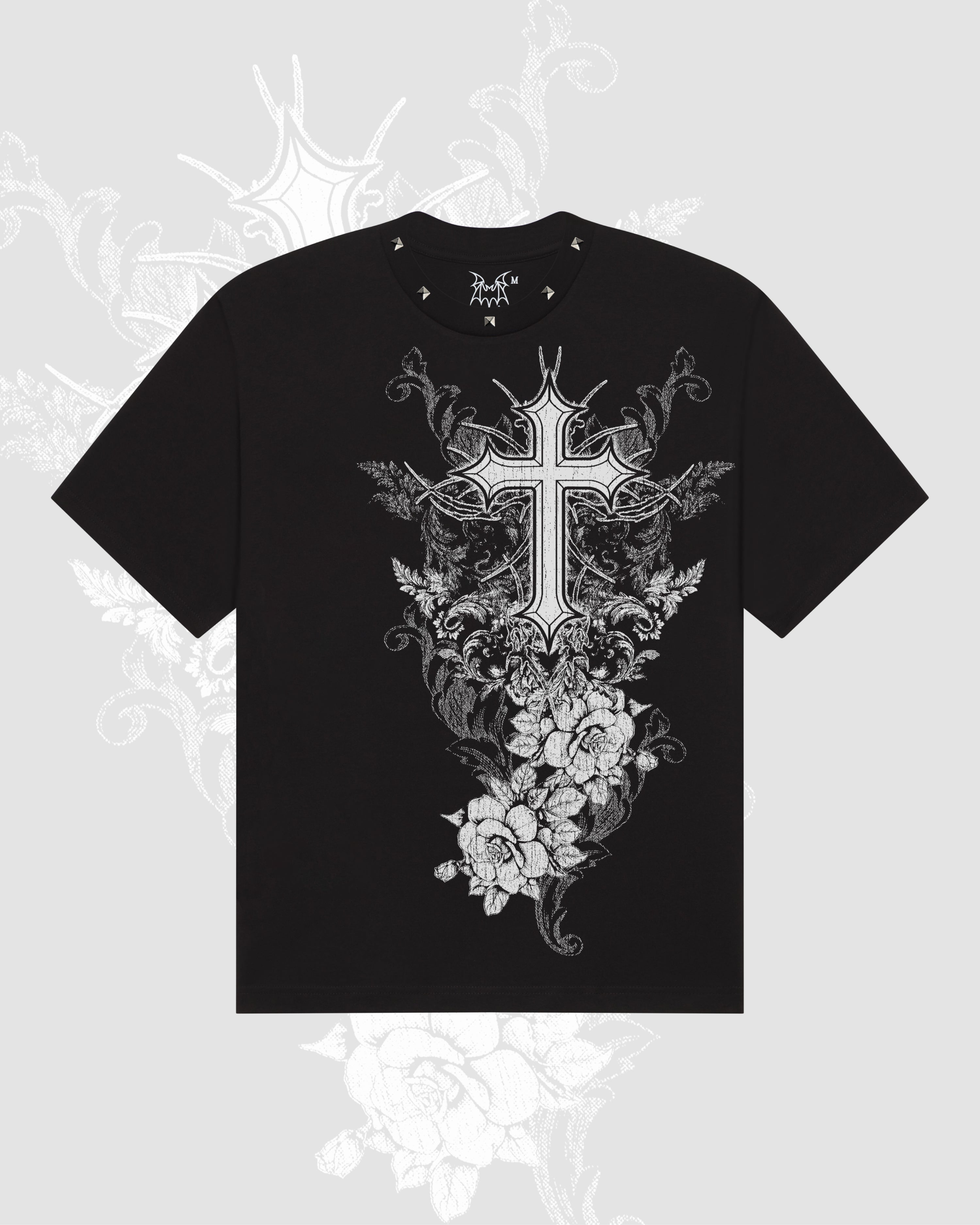 Floral Cross Tee Floral Cross Tee