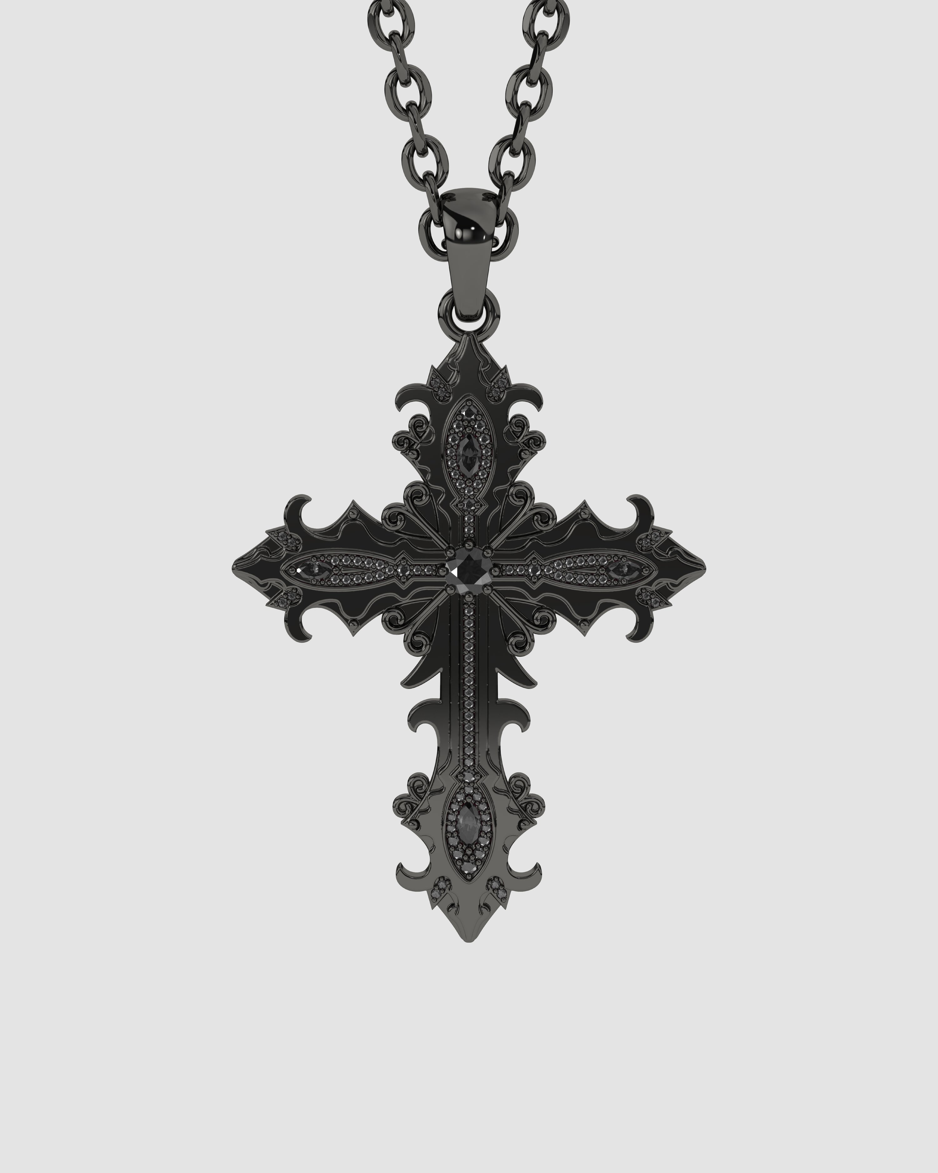 Crossed Faith Pendant Void