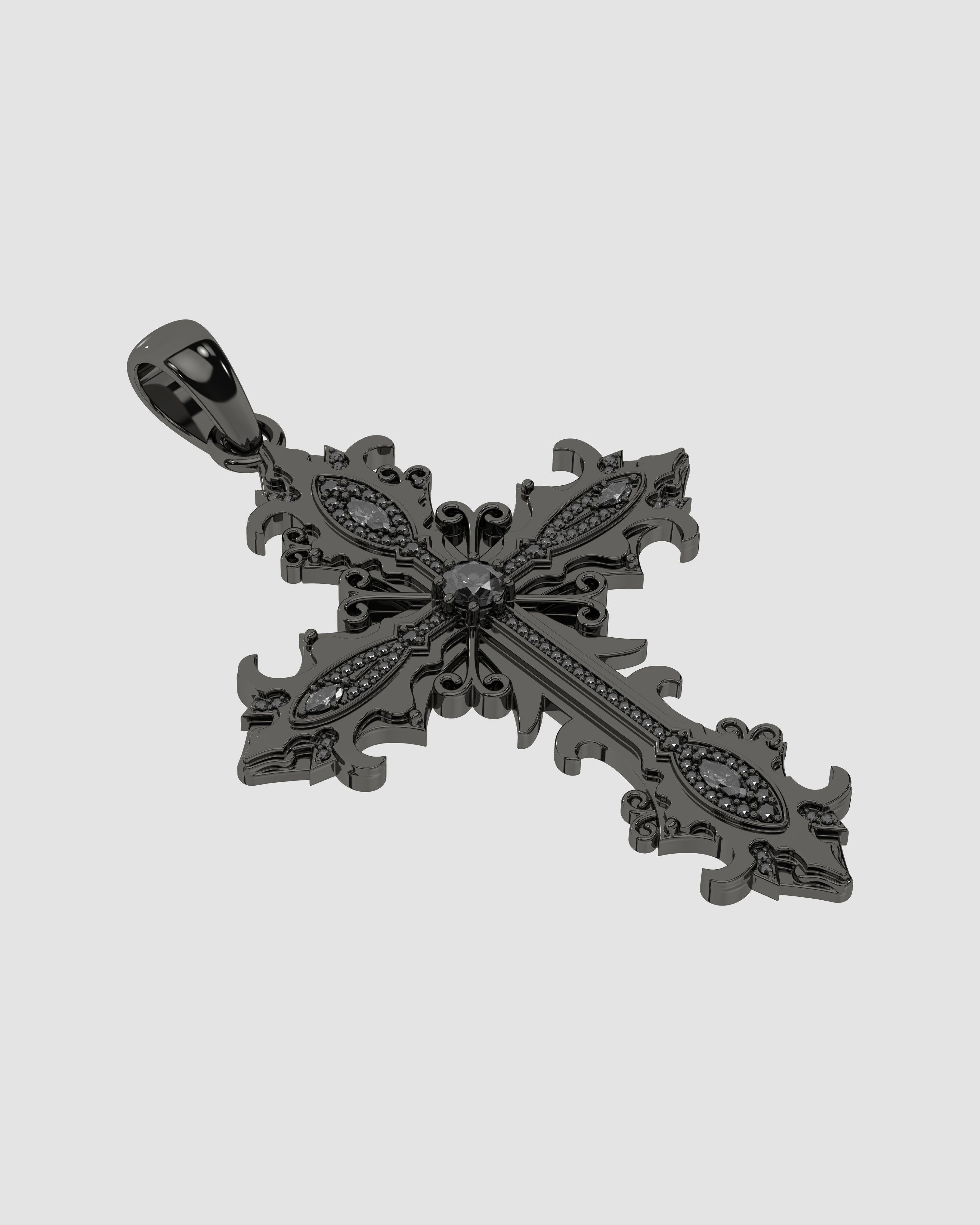 Crossed Faith Pendant Void