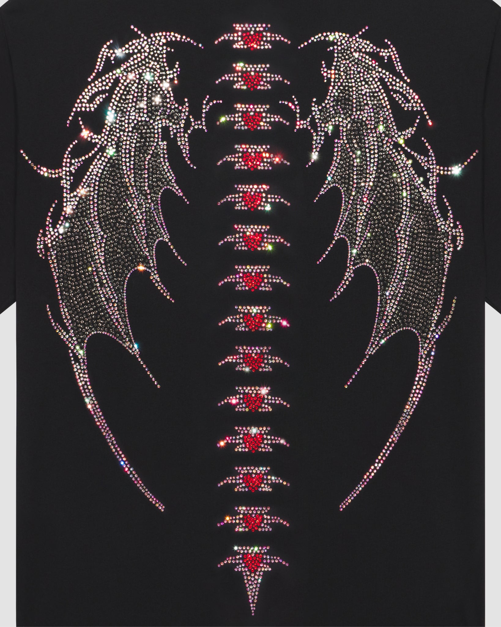 Demon Wings Rhinestone Tee