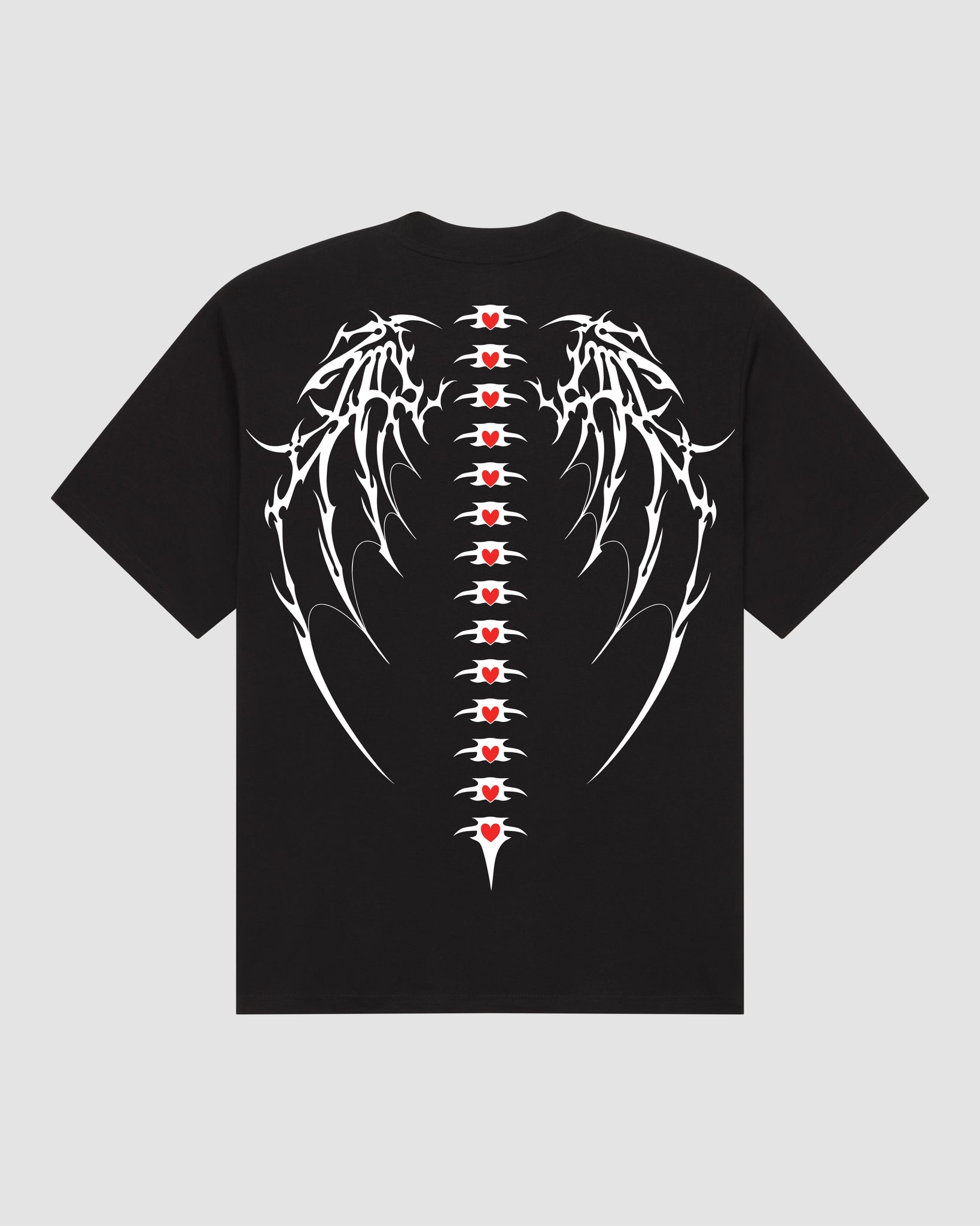 Demon Wings Black Tee