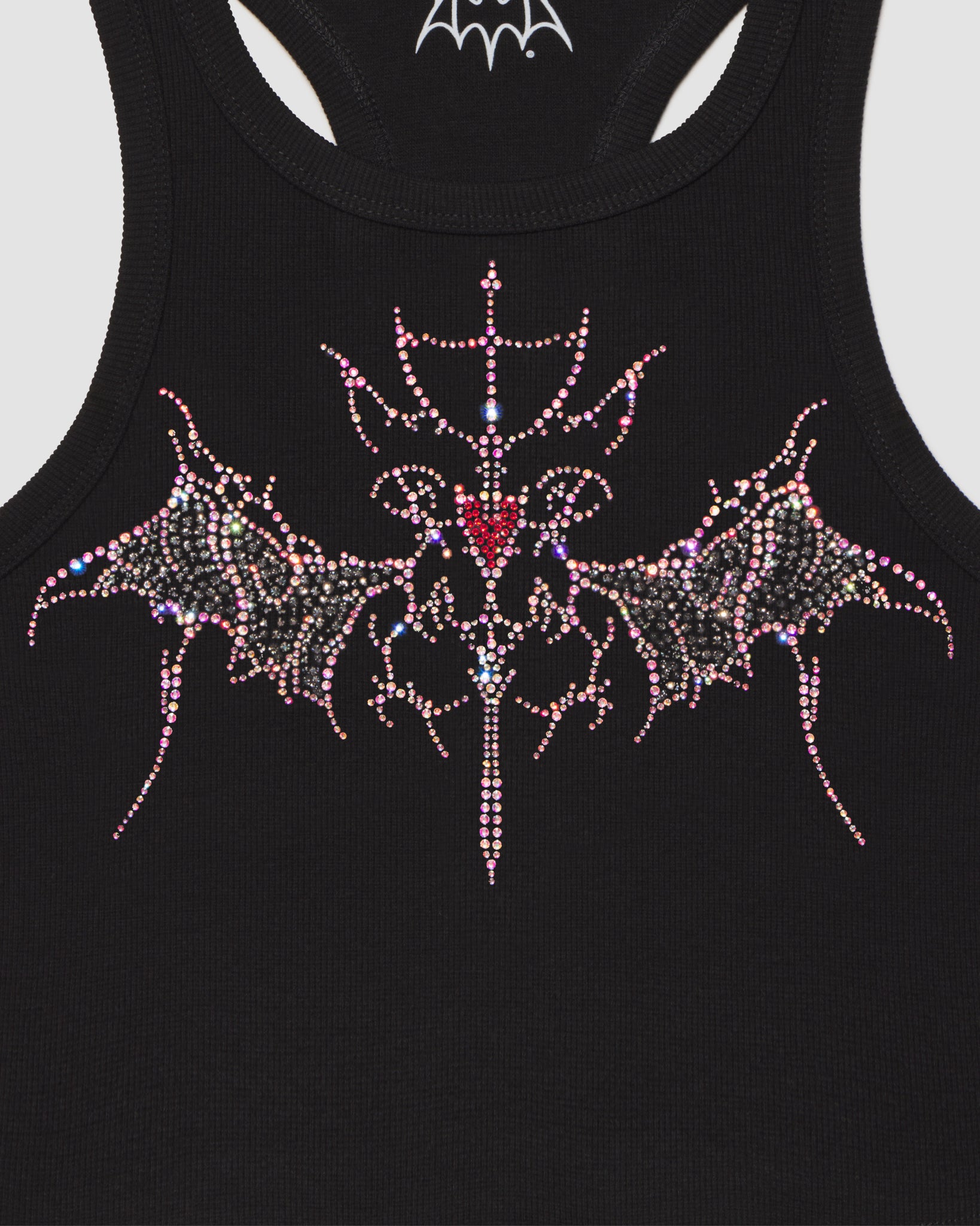 Divine Blade Rhinestone Rib Tank