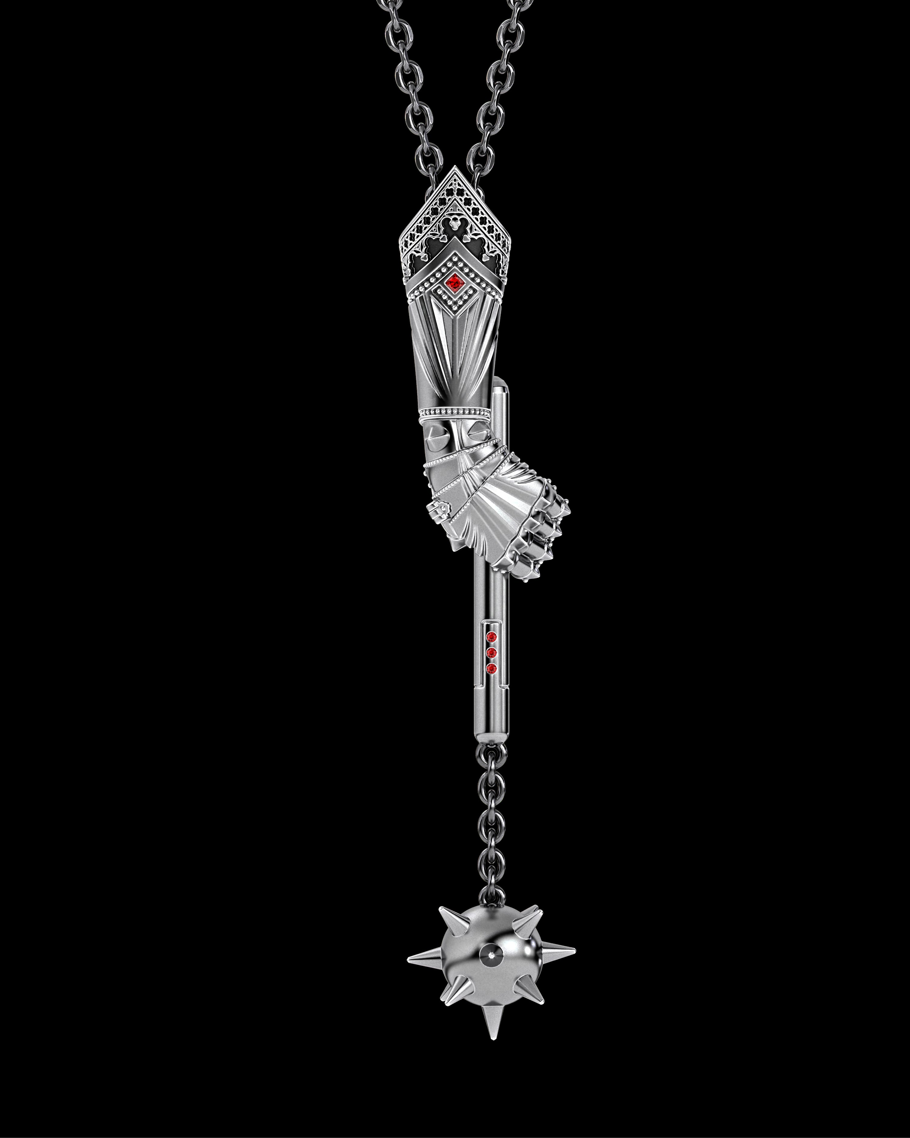 Knight's Gauntlet Pendant (Coming Soon)