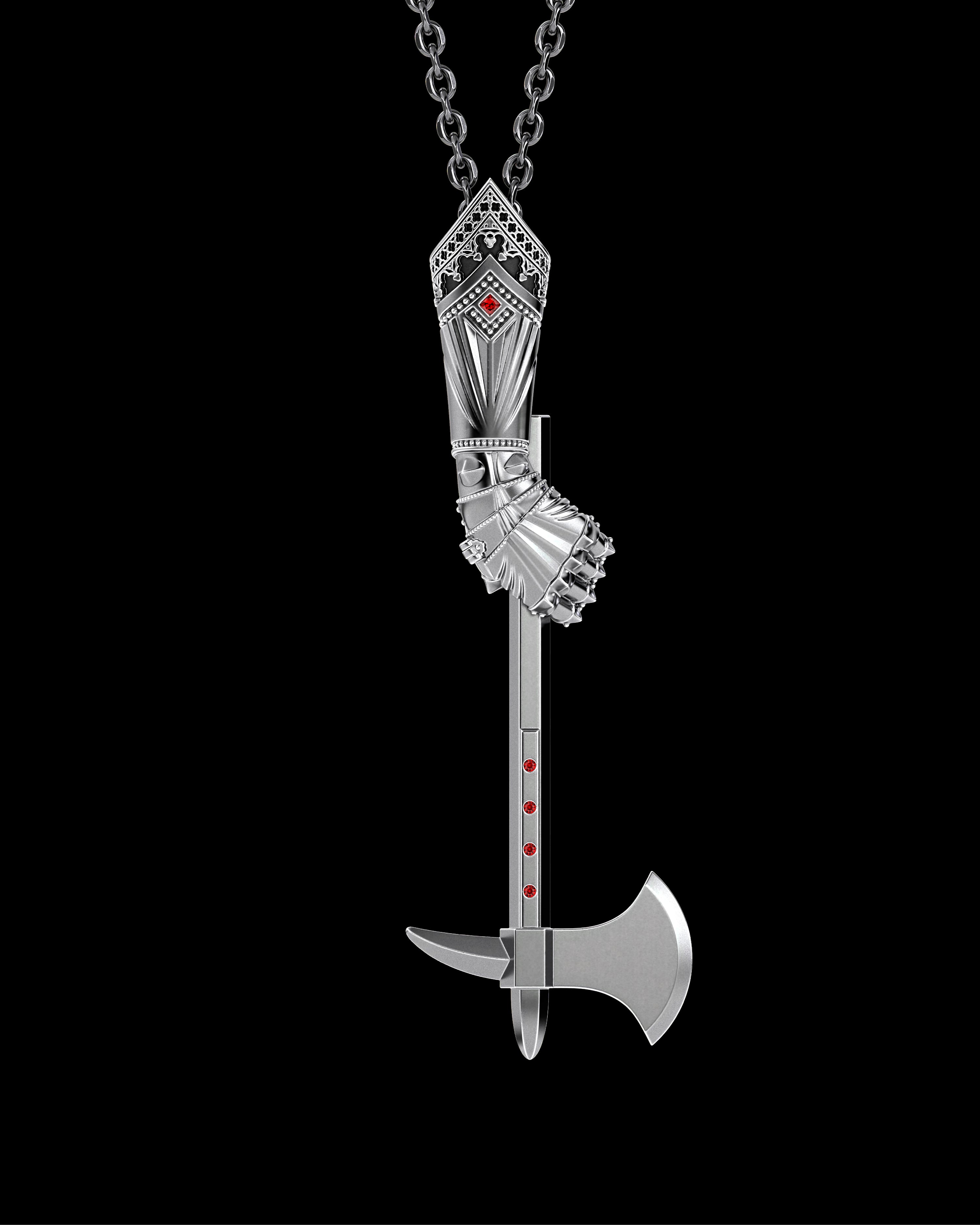 Knight's Gauntlet Pendant (Coming Soon)