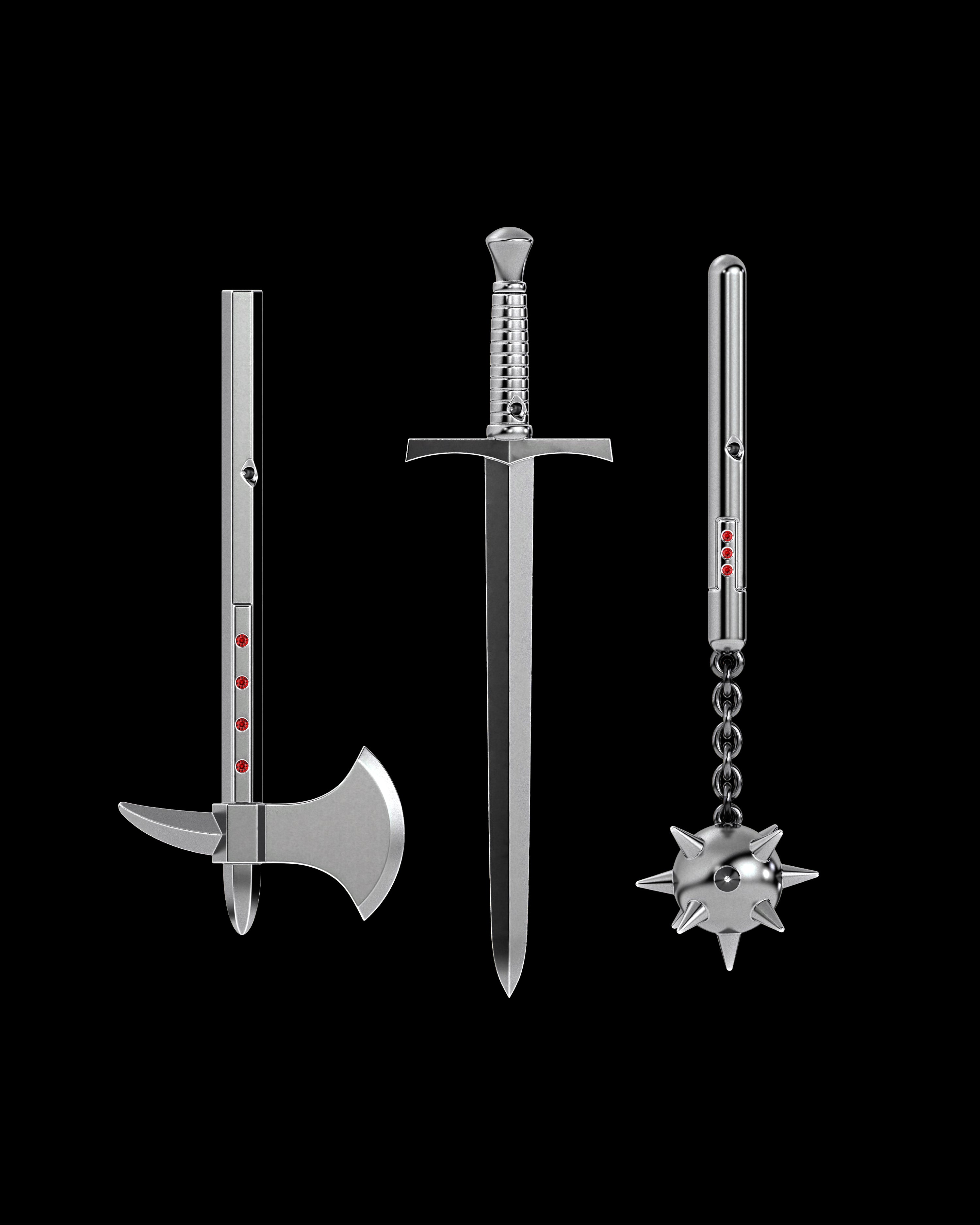 Knight's Gauntlet Pendant (Coming Soon)