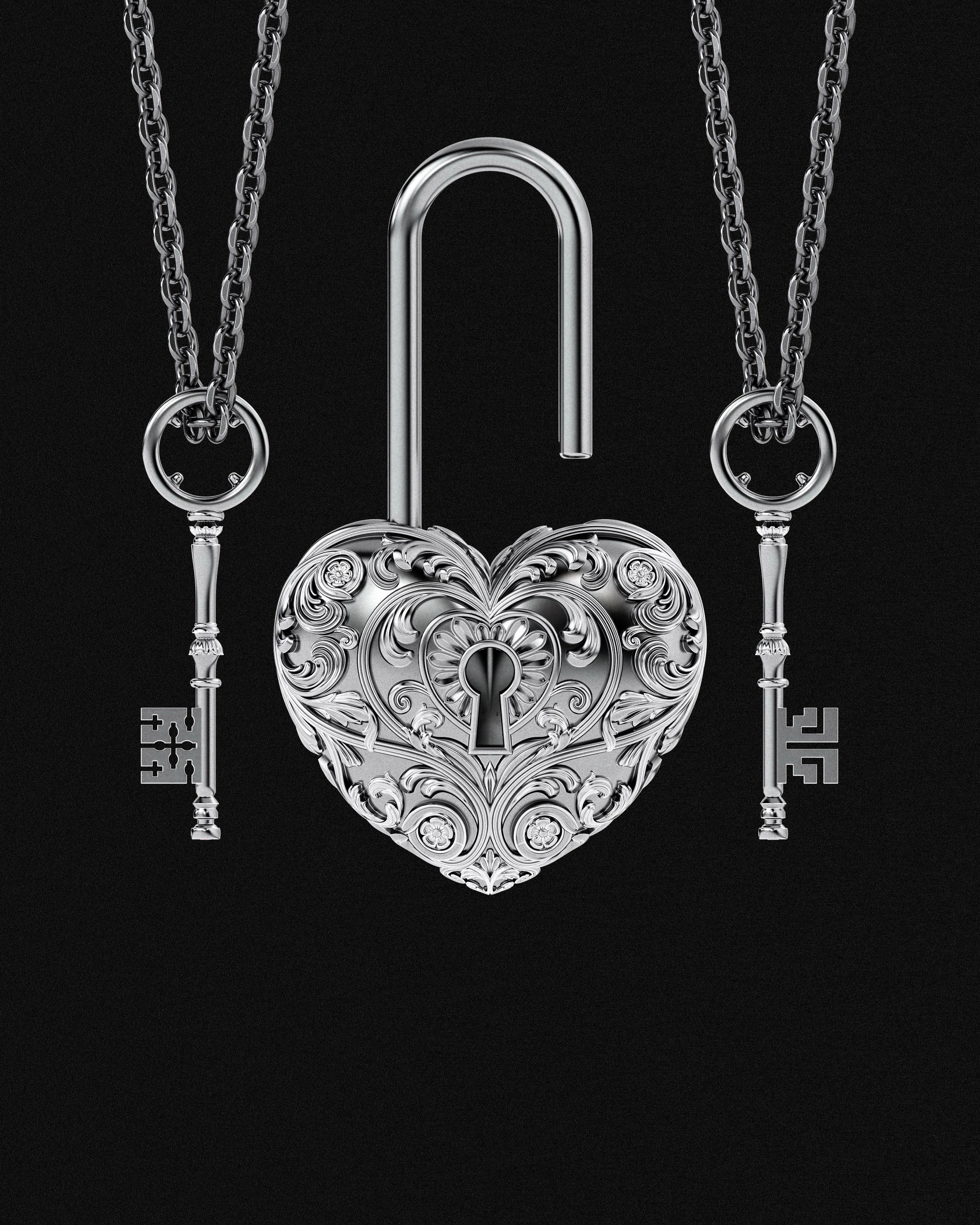 Love Lock Pendant