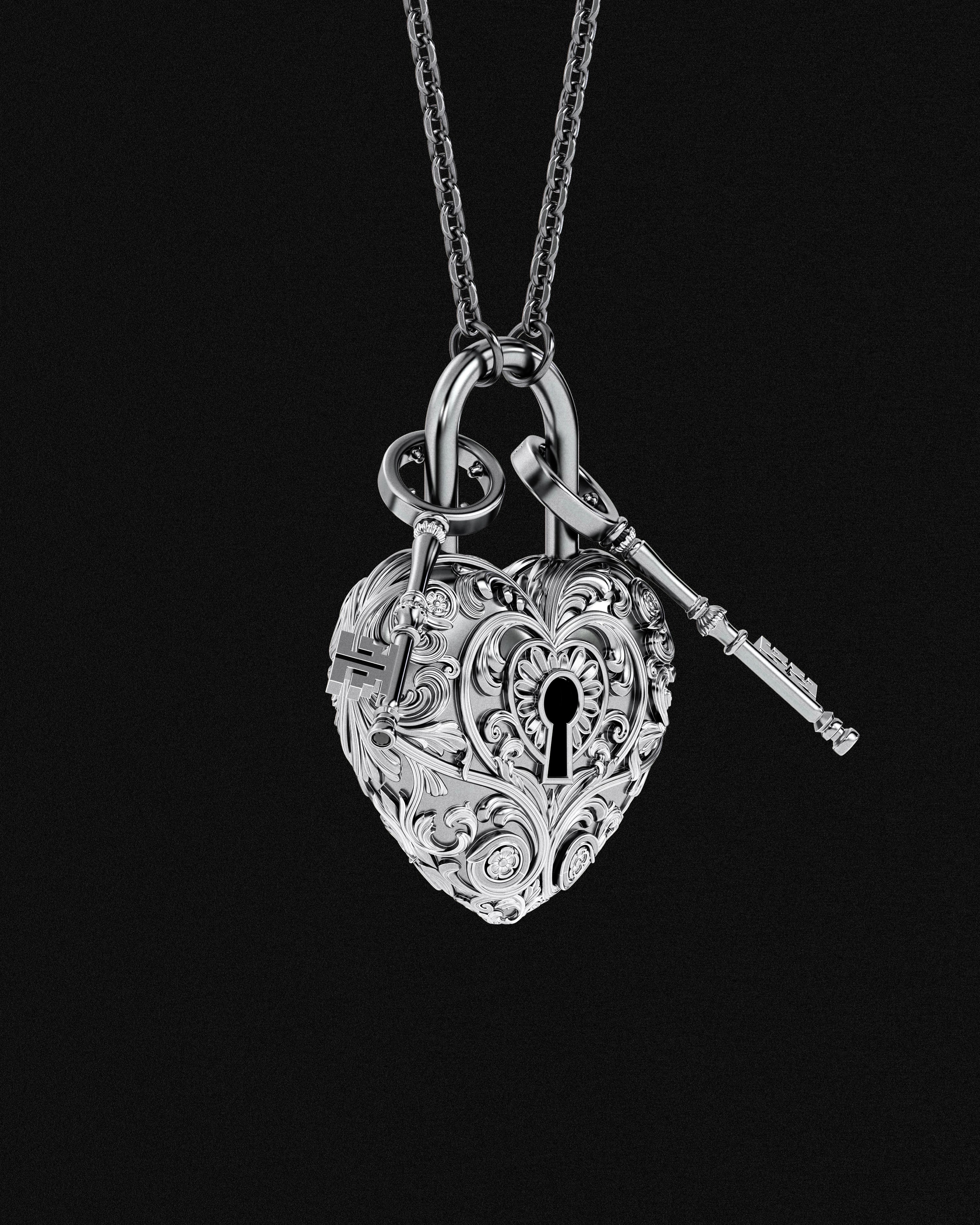 Love Lock Pendant