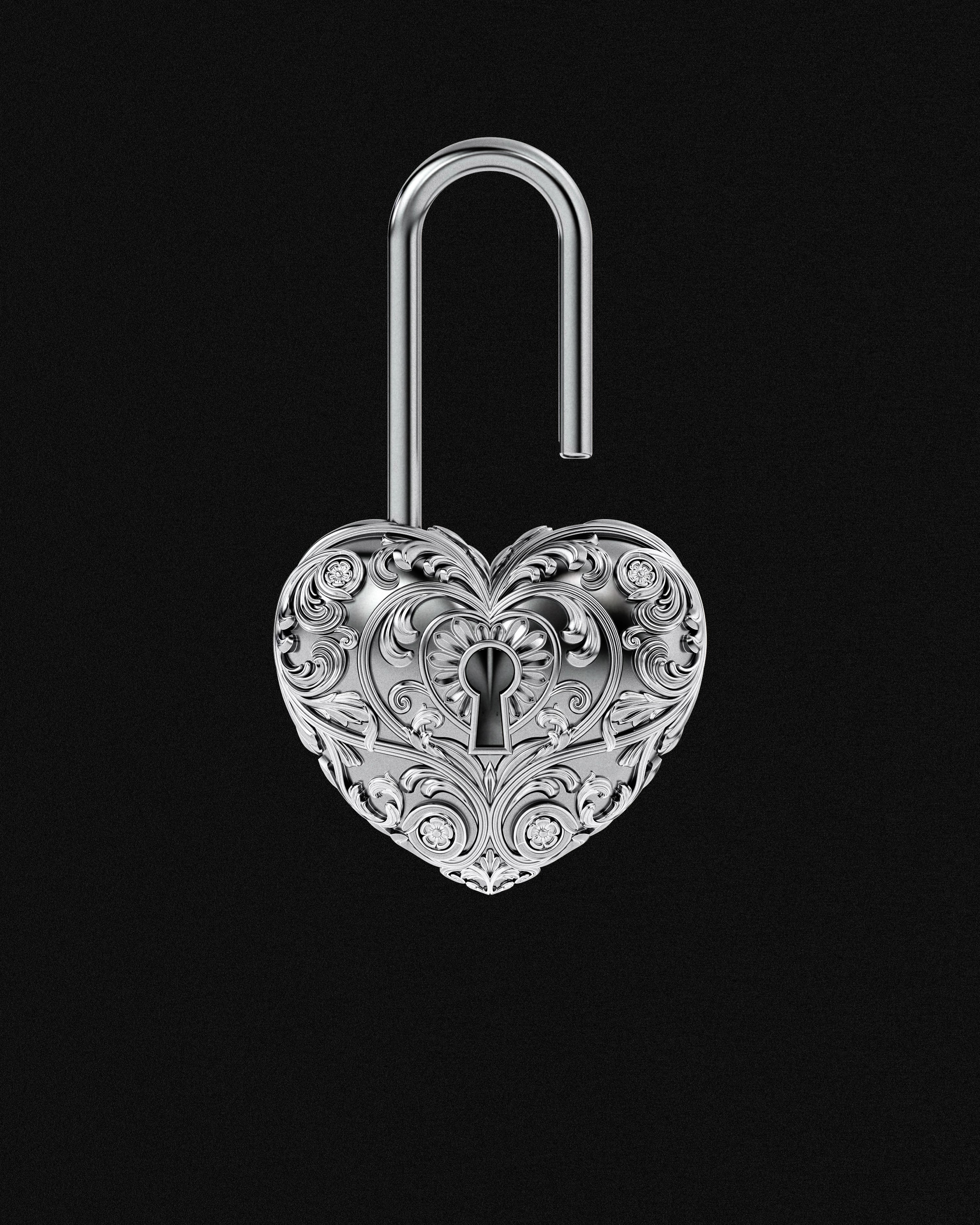 Love Lock Pendant