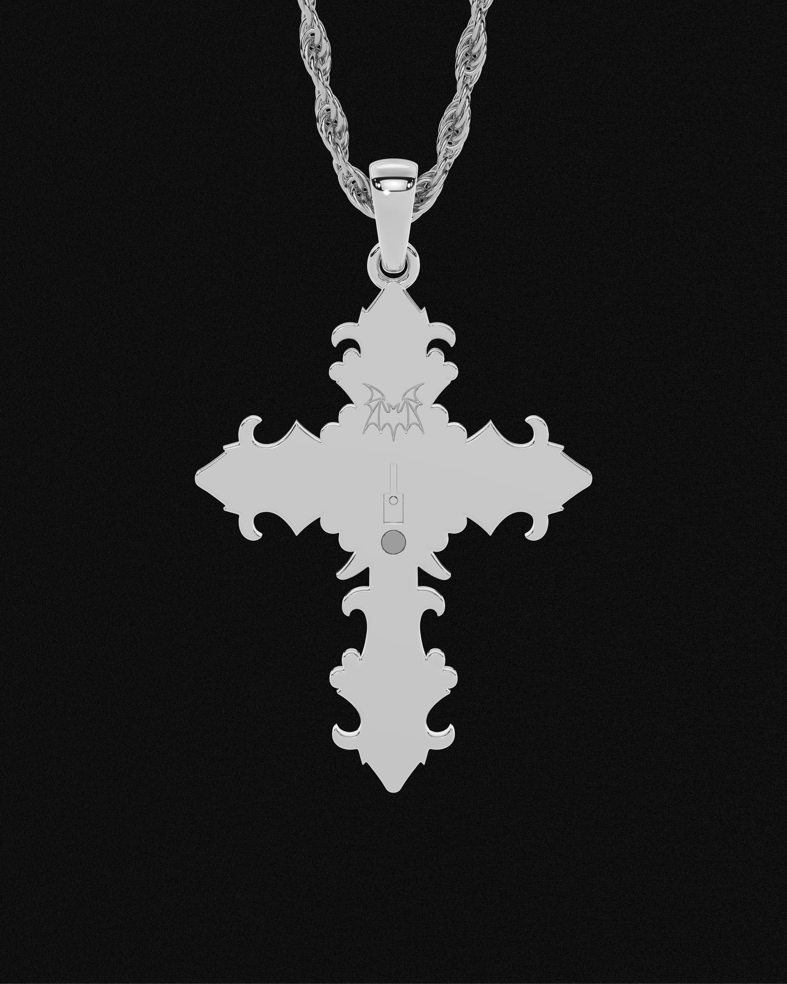 Crossed Faith Pendant