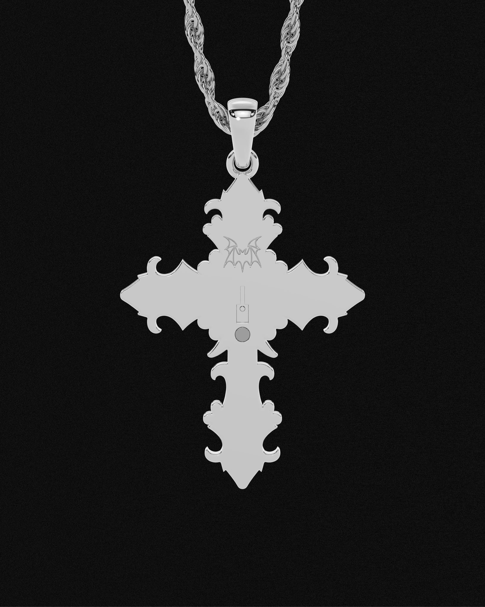 Crossed Faith Pendant