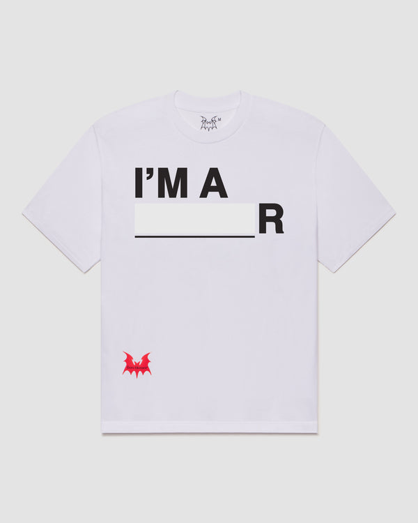 "Who Am I" White Tee