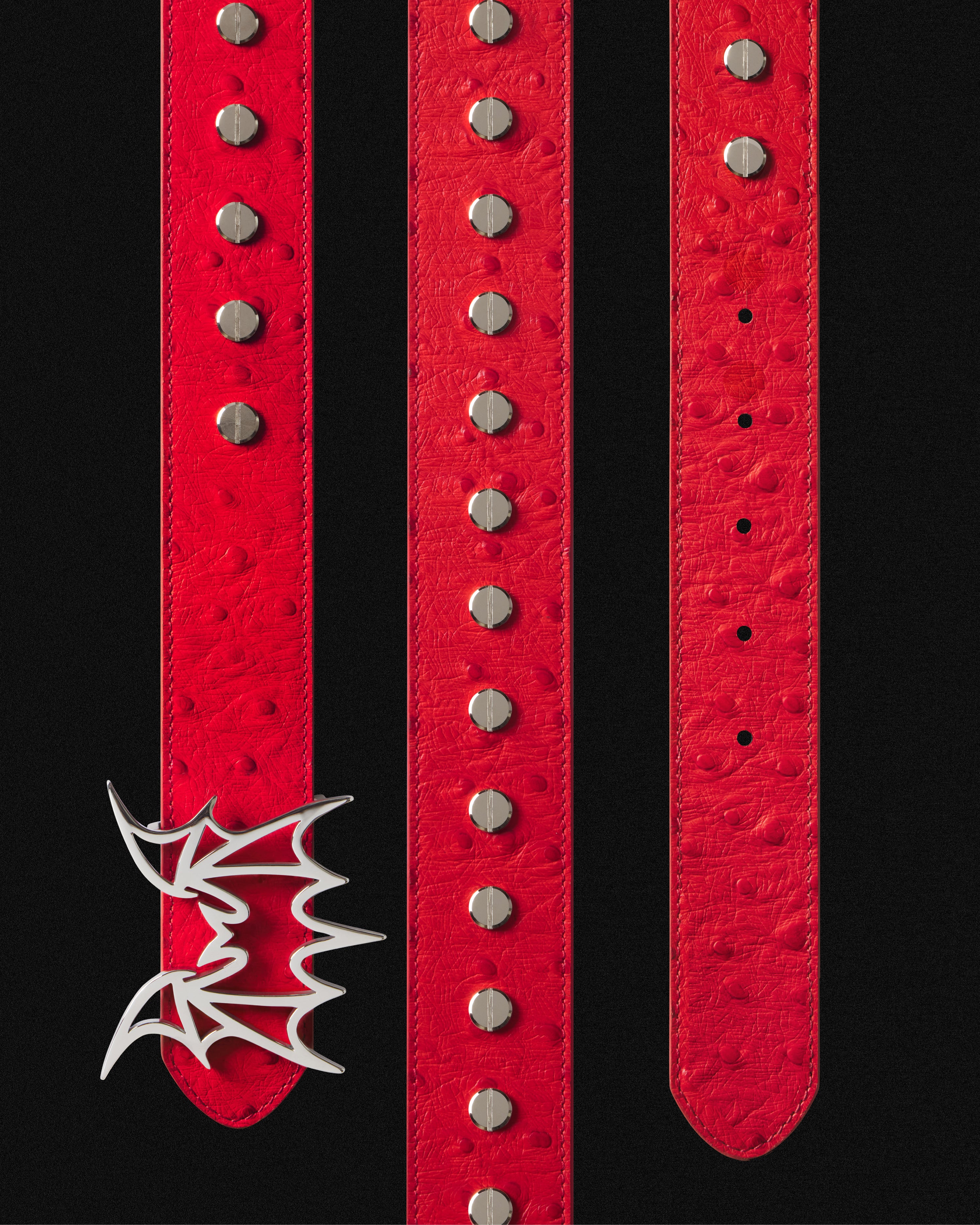 Bat Sigil Reversible Belt
