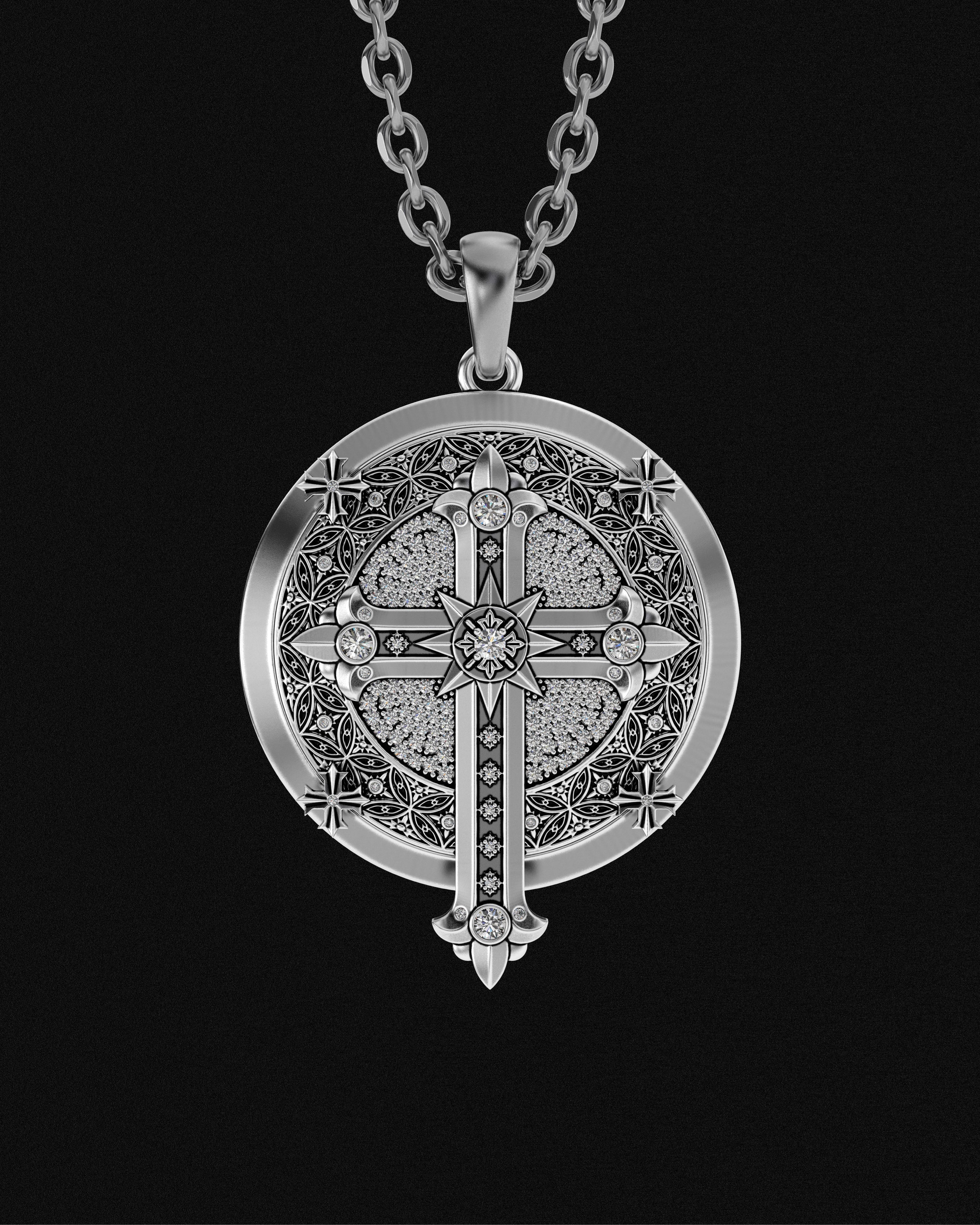 Sacred Hex Pendant Moonlight