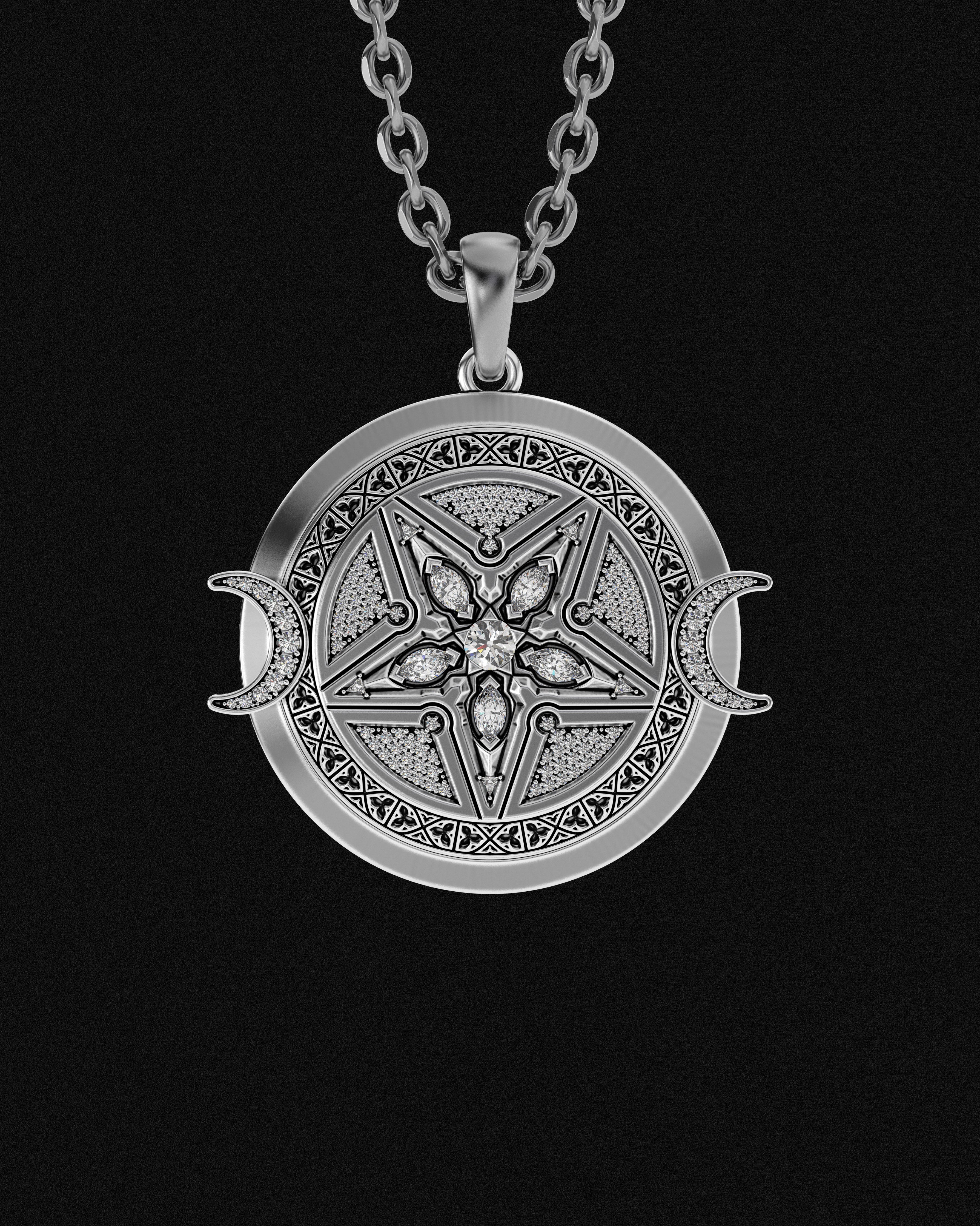 Sacred Hex Pendant Moonlight | Zero Heroes®